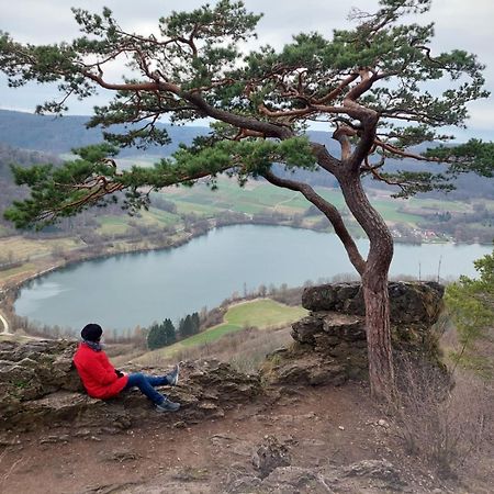 Laendliche Fewo Rose, 4Km Zum Stausee Happurg Exterior foto
